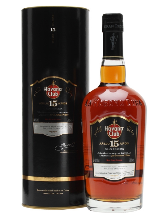 Havana Club Gran Reserva Añejo / étui  -15 ans - 70cl